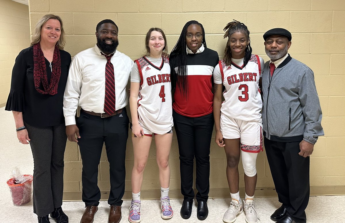 Thank you seniors for all of your many contributions to Gilbert. I know you two will accomplish everything and anything you set your mind to! ❤️🖤