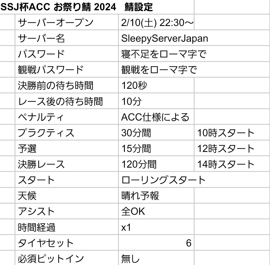 明日の予定です。参加表明してなくても突発参加大歓迎！よろしくお願いします。#寝不足鯖 #beACC