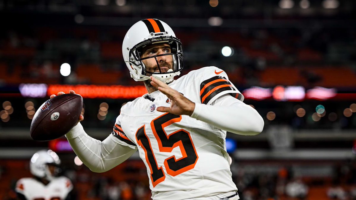 #Browns QB Joe Flacco has been named the 2023 Comeback Player of the Year.