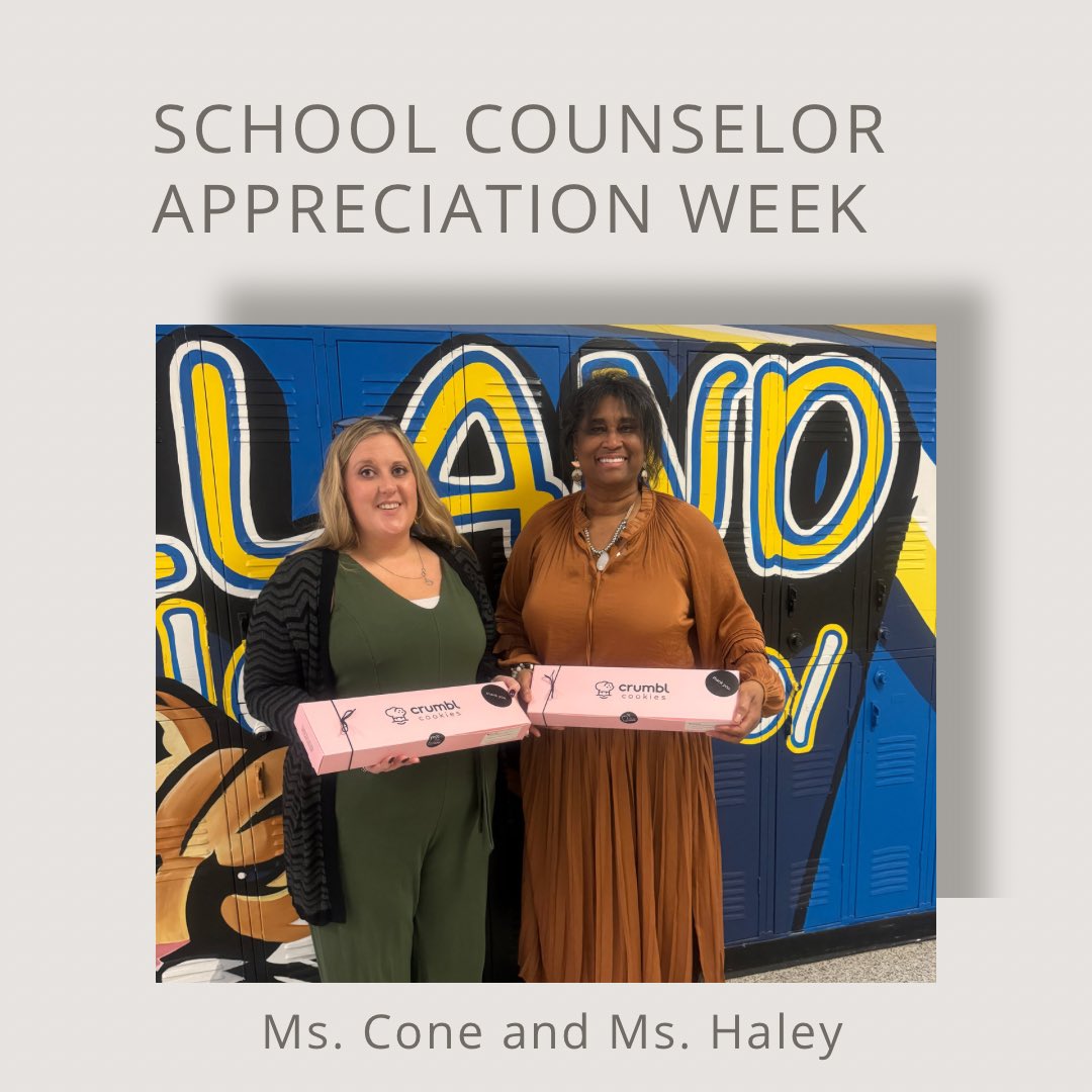 Thank you Ms. Cone and Ms. Haley for always putting students needs first! We hope you enjoyed your week! ❤️