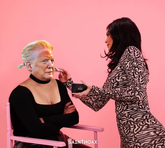 I'm sure Donald may need a makeup artist lol https://t.co/fPXWjlOYNu