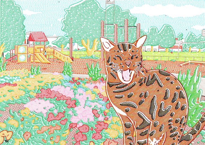 「animal bush」 illustration images(Latest)