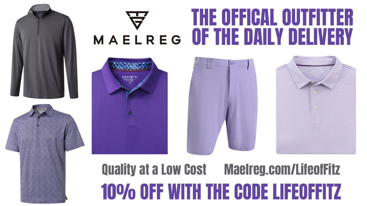 LifeofFitz's tweet photo. Last summer, I started searching for clothes to outfit my @GoPowercat crew. High quality and a low cost were keys. It took awhile but I found @MaelregGolf apparrel.

I absolutely love this stuff and the prices are unreal. Use the code LifeofFitz or go to https://t.co/F4u7q3ggTg for 10% off the already low prices.