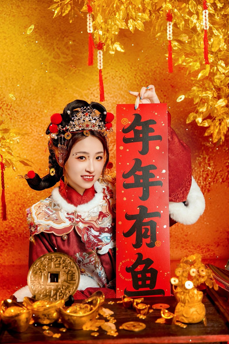 wendyyyyops's tweet photo. 除夕快乐🧧祝大家年年有鱼，龙年发大财哦! https://t.co/IpI94Hmi5A