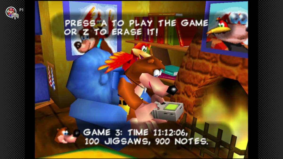 Friganometry's tweet image. 02/09/24 Banjo-Kazooie

Been meaning to finally play through this since I was a kid, as a die-hard Mario 64 fan it did not disappoint! Early platformer jank aside, it is brimming with character and ambitious design for the time. Shoutouts to my Banjo Bro @iBenlo