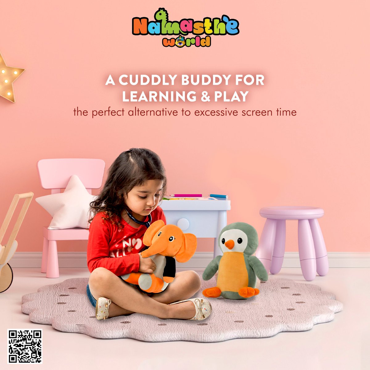 Are you contemplating reducing your child's screen time? Worry not! Give them our perfect playmates and phones might not be on their mind after that! DM us to know more!