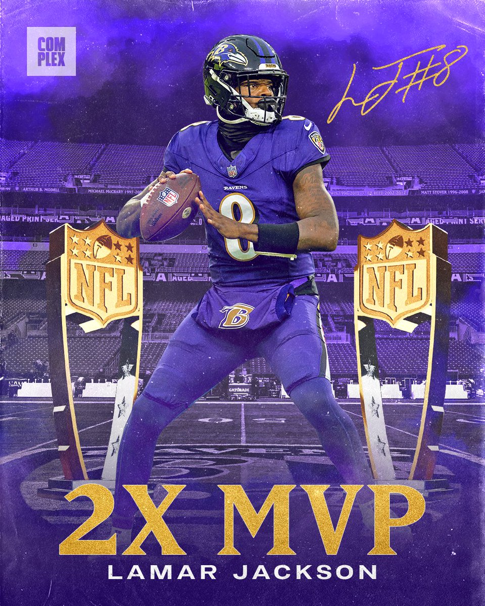 LAMAR JACKSON IS NOW A 2X MVP 🔥