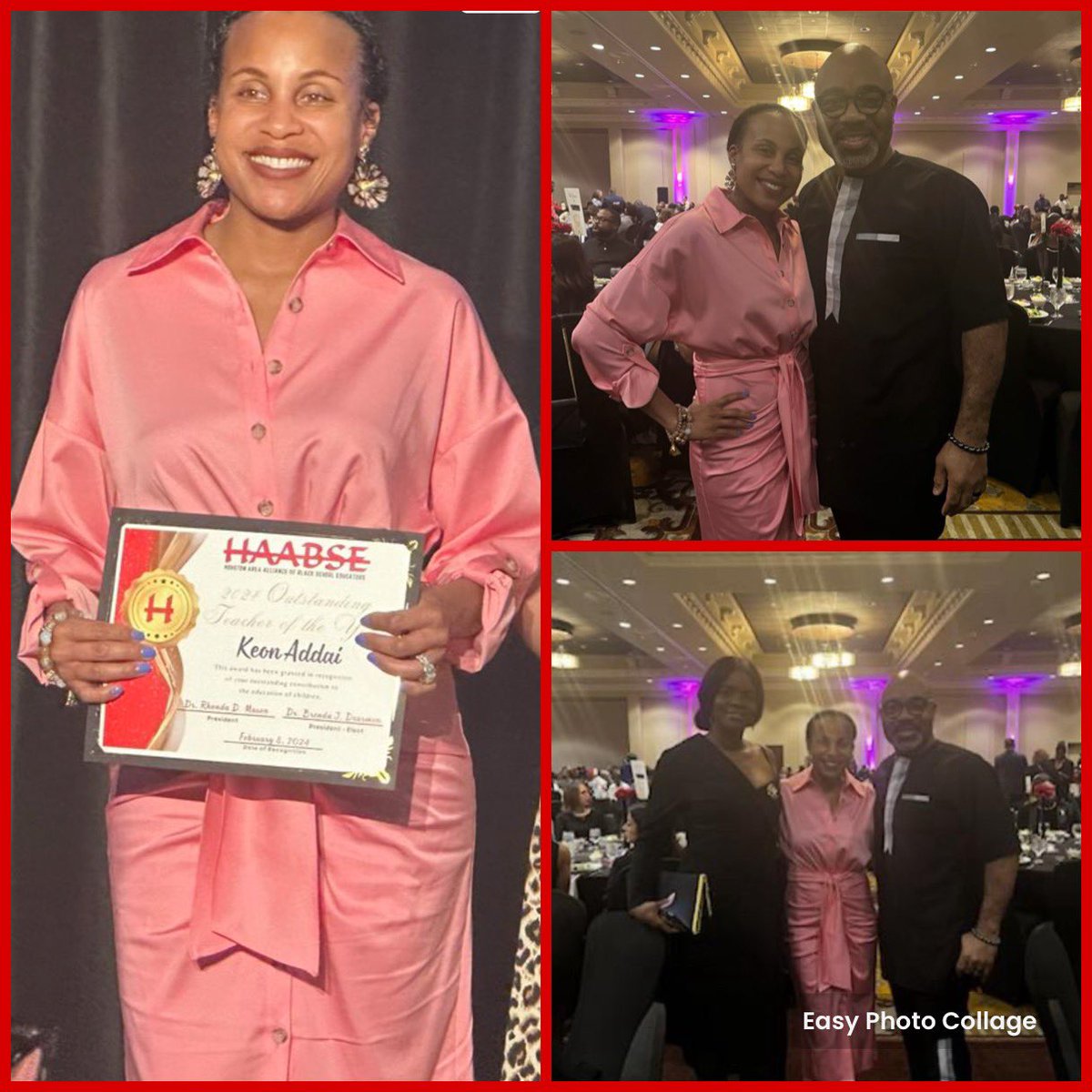 Congratulations Mrs. Addai, RGE HAABSE Teacher of the Year ✨🎯 @rhondamason14 @wendynunezae @carloslewisjr @barreratweets @drkwabena @olverafbisd @DrRivas21 @fortbendisd @rgomezedu @1stLudy @1ntervention1st @txreading_diva @AZamora9213 @fteachingwlove @DiazFramy