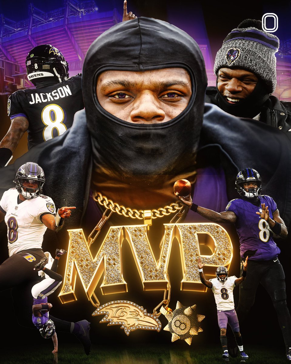 LAMAR JACKSON. 2024 NFL MVP.