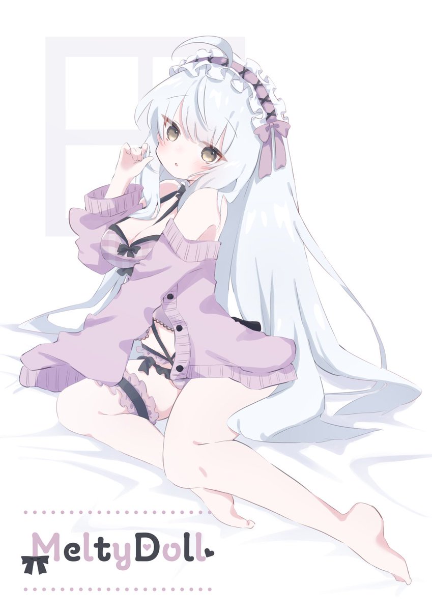 Capettiya's tweet photo. かぷちや2月の新作はフリルいっぱいのかわいいランジェリーとおっきめの肩落としカーディガンのセットです。
カーディガンは他の衣装との相性もいいかも？！
今回少しアバターは絞り気味になる予定ですが近日テスター募集します～！ https://t.co/nMRcs3MbjT