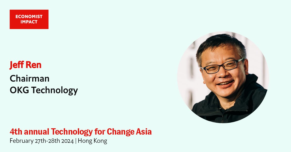 Join me at the 4th annual Technology for Change Asia where I will be speaking. The event is taking place on February 27th – 28th 2024, in the Grand Hyatt Hotel, Hong Kong. #EconTechforChangeAsia invt.io/1txb8yxp3sp