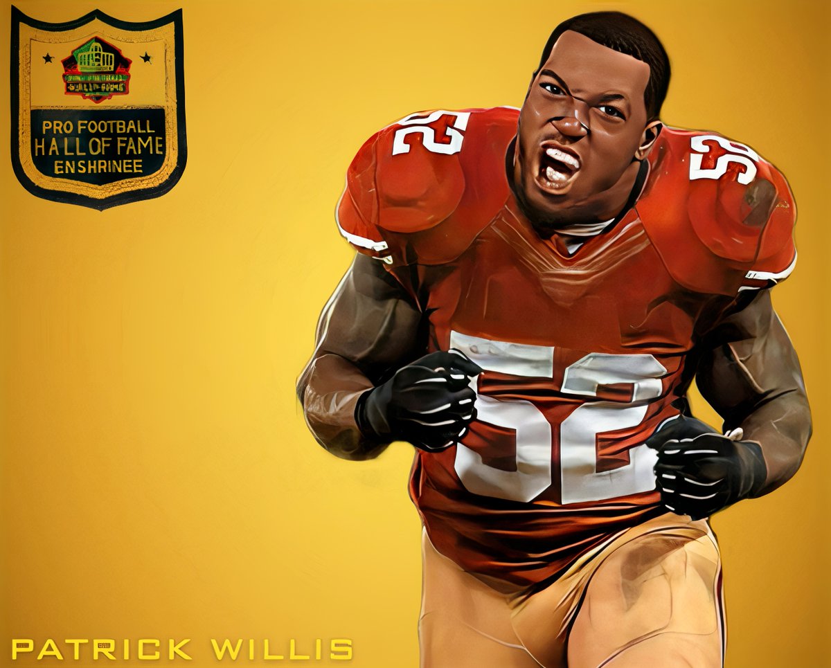 As a career 49er, it's only apropos that Patrick Willis' career was destined to culminate in Hall of Fame Gold. @HaggarCo | #PFHOF24