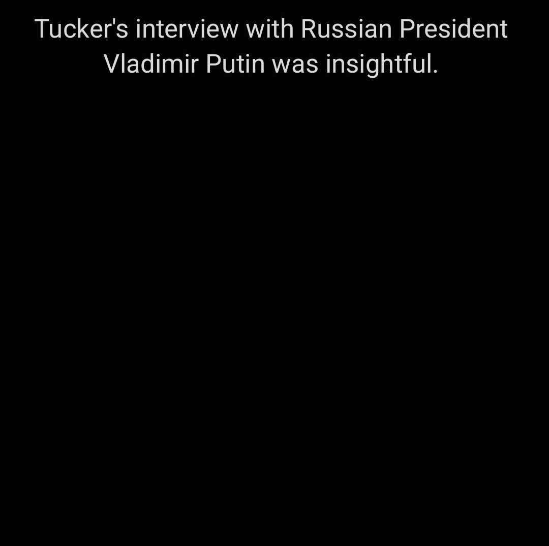 MatthewAblakan's tweet photo. #TuckerCarlson #TuckerPutin https://t.co/a497SNzS2C