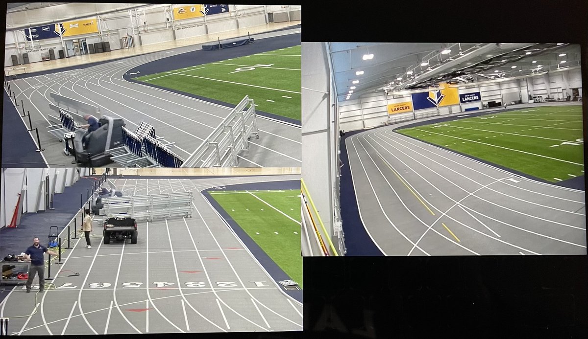 Fans and family members…tomorrow (Friday) we get to introduce our new 7 camera system for Track and Field meets at the Ruth Donohoe First Dakota Fieldhouse. All links are on our men’s and women’s T&amp;F pages at mountmartyathletics.com !
<a href="/MMULancerXCTF/">Mount Marty Track & Field</a>