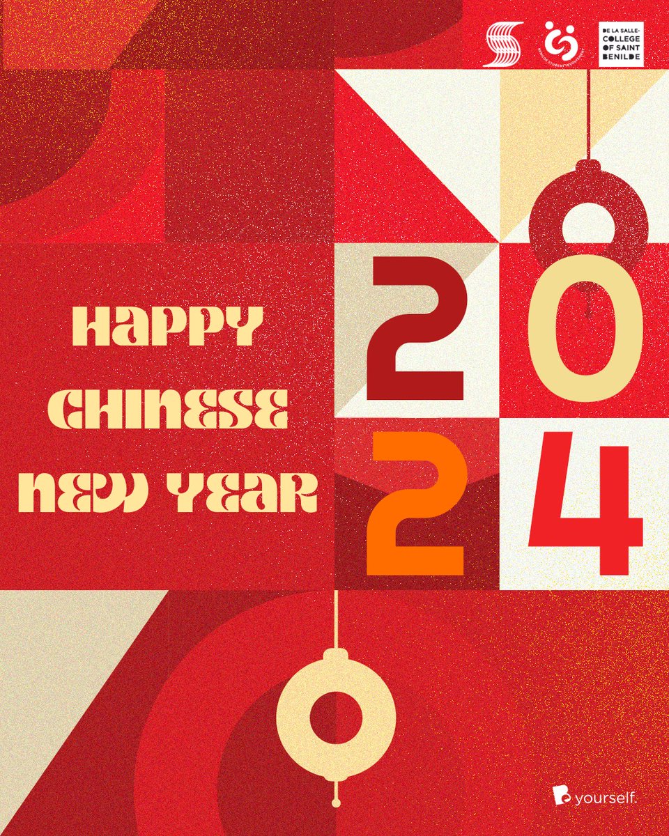 🎉 𝗛𝗮𝗽𝗽𝘆 𝗖𝗵𝗶𝗻𝗲𝘀𝗲 𝗡𝗲𝘄 𝗬𝗲𝗮𝗿! 🧧

Wishing all our Benildeans a prosperous and joyful Year of the Dragon. May this new lunar cycle bring you abundance, good fortune, and endless blessings! 🎊

#ChineseNewYear2024 

Collateral by: Irish Cristobal