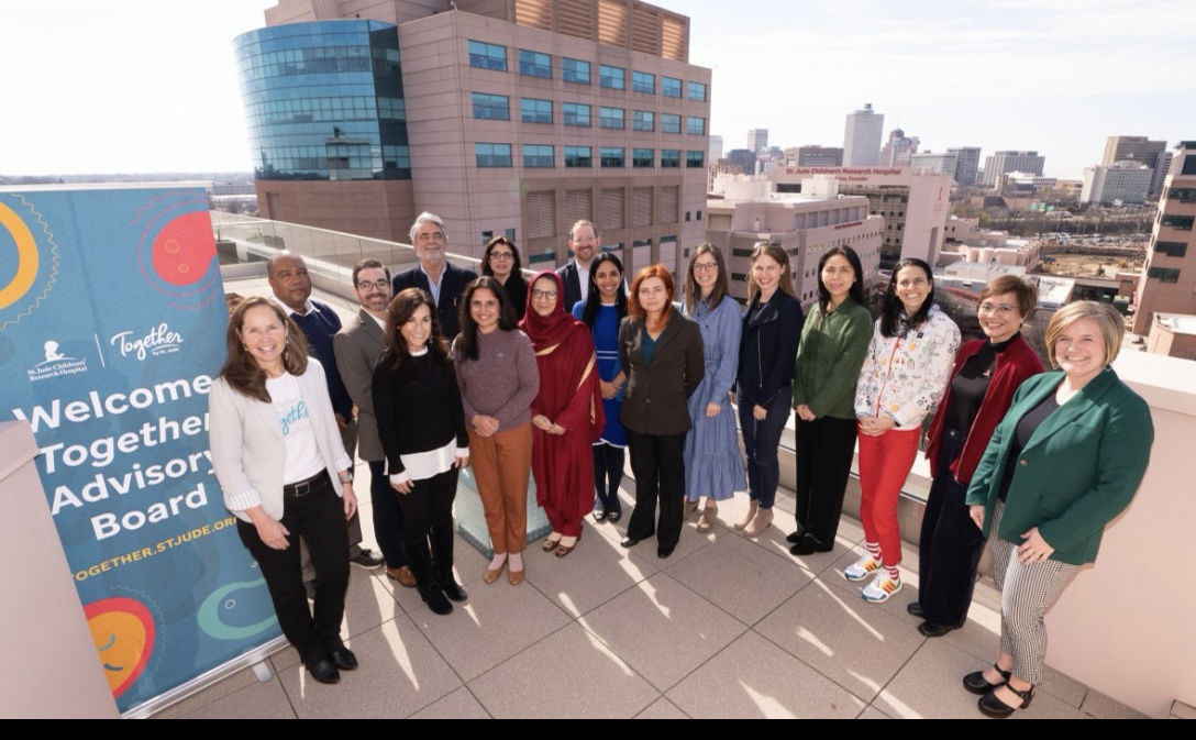 Huge thanks to @StJudeResearch for a very meaningful and productive inaugural #TogetherbyStJude Advisory Board meeting. This is a critically important childhood cancer resource for families (available in 12 languages!): together.stjude.org/en-us/