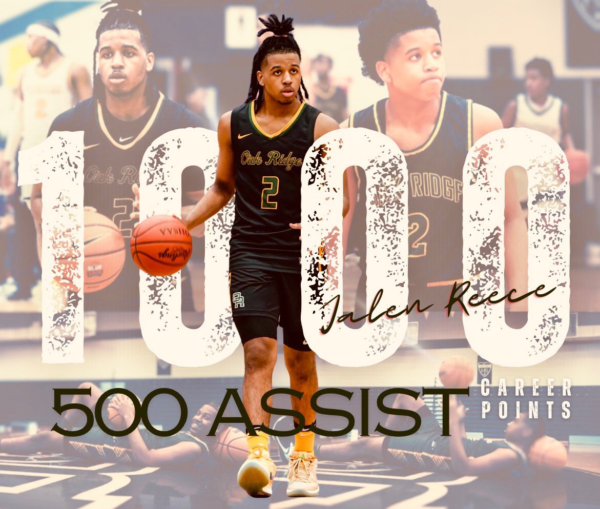 🏀🎉 Join us in celebrating @jalen_reece for reaching his 1000 career point milestone and 500 Assist club. What an incredible achievement - way to go, Jalen! Keep up the amazing work on and off the court! #1000PointClub #BasketballMilestone #GoPioneers