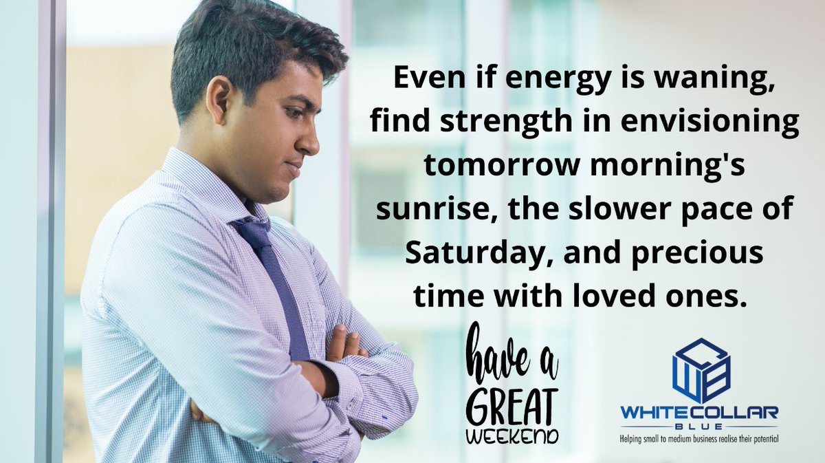 #WeekendIsHere

Even if energy is waning, find strength in envisioning tomorrow morning's sunrise, the slower pace of Saturday, and precious time with loved ones.

#FridayMotivation
#FridayInspiration
#FridayVibes
#WeekendMindset
#FridayFeeling
#FridayMood
#EndOfWeekGrind