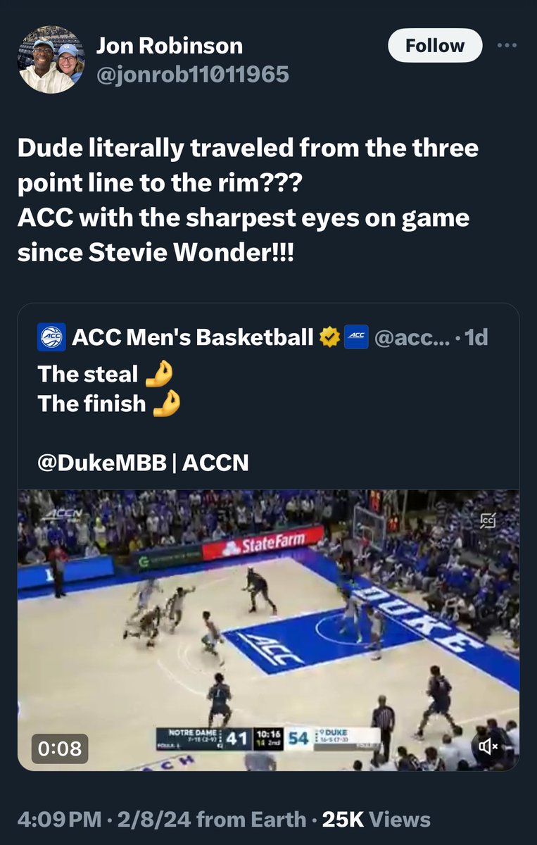 #TheTarholeNation is more upset over the “sharp eyes” of ACC officials missing Caleb’s travel than they were when those same eyes “missed” decades of academic/athletic fraud at unc. #GoFigure