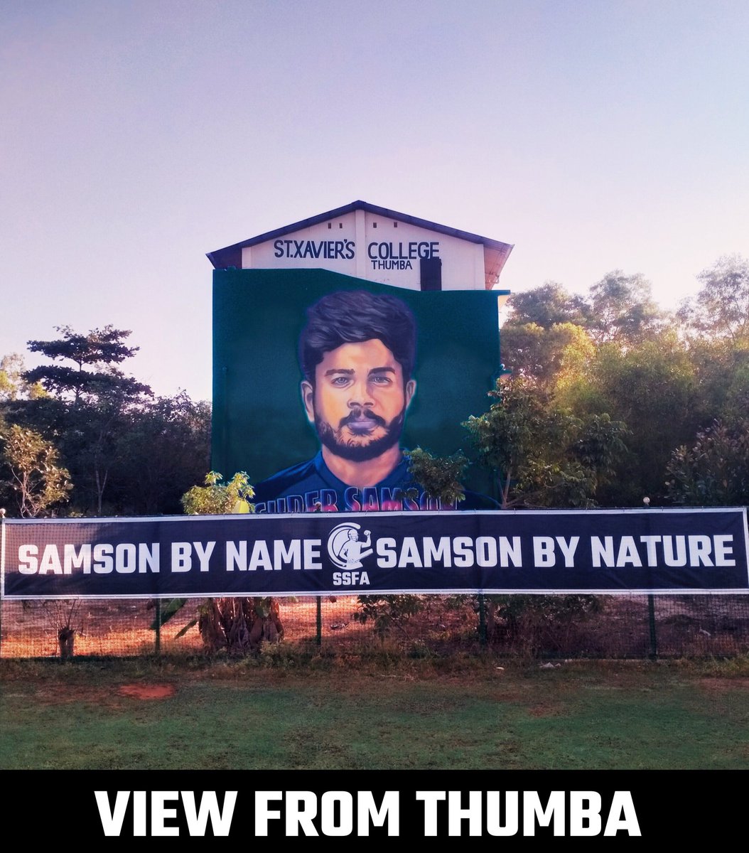 SSFKofficial's tweet photo. A very nice view from Thumba during Ranji Trophy Match b/w Kerala and Bengal✨
#captainsanju
#sanjusamson
#ranjitrophy https://t.co/Ef0QvlmTJ0