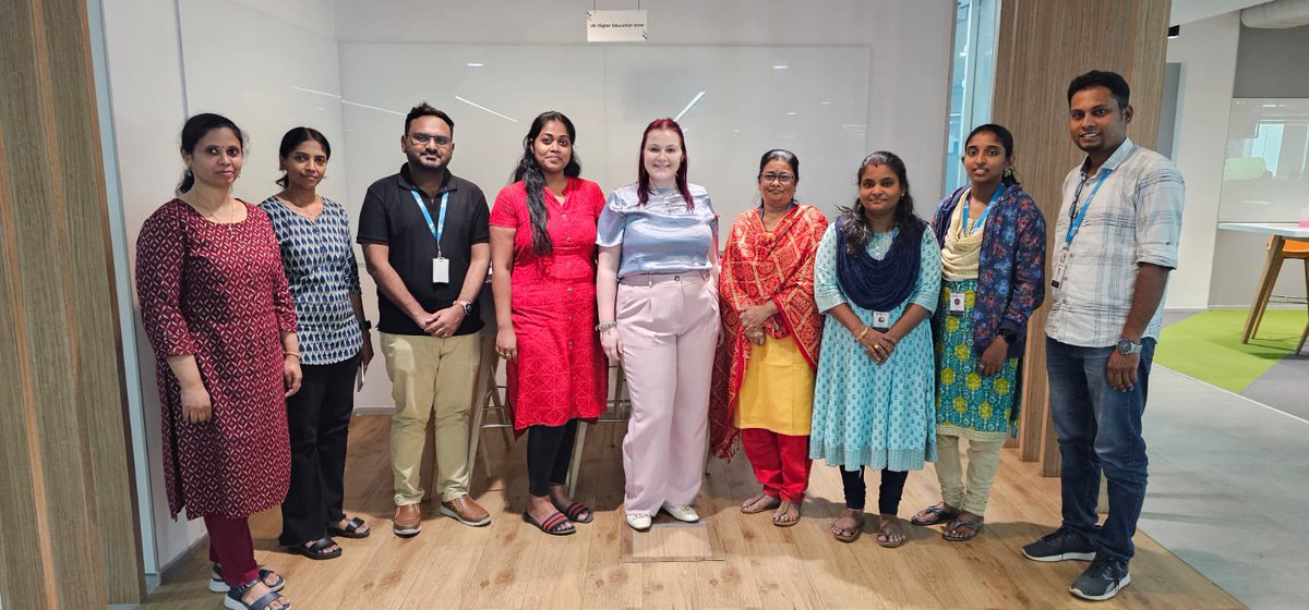 AngelaW_PM's tweet photo. Another day of collaborating with my teams in the IDP Chennai digital campus. So many productive conversations! Making this trip so worthwhile. The future of FastLane is bright! https://t.co/5aPwTngAtY