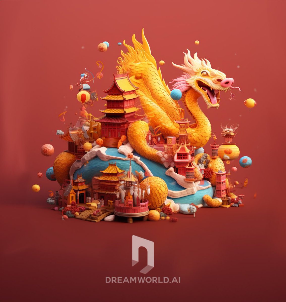🎊 Wishing everyone a Lunar New Year filled with prosperity and new opportunities! 🧧

🐉 May the Year of the Dragon bring you good fortune, good luck, and a lot of joy. 

⬇️ Follow us:
x.com/dreamworld_ai

#DreamWorldAI #AI #CV #CNY #GenAI #digitalhumans