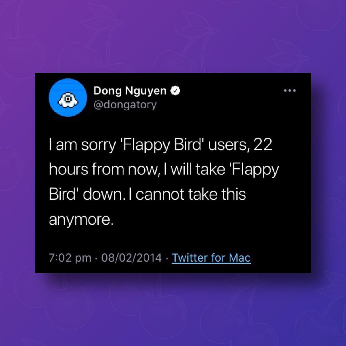 10 years ago, ‘Flappy Bird’ creator announced he was removing the game from the App Store, due to how addictive it had become.