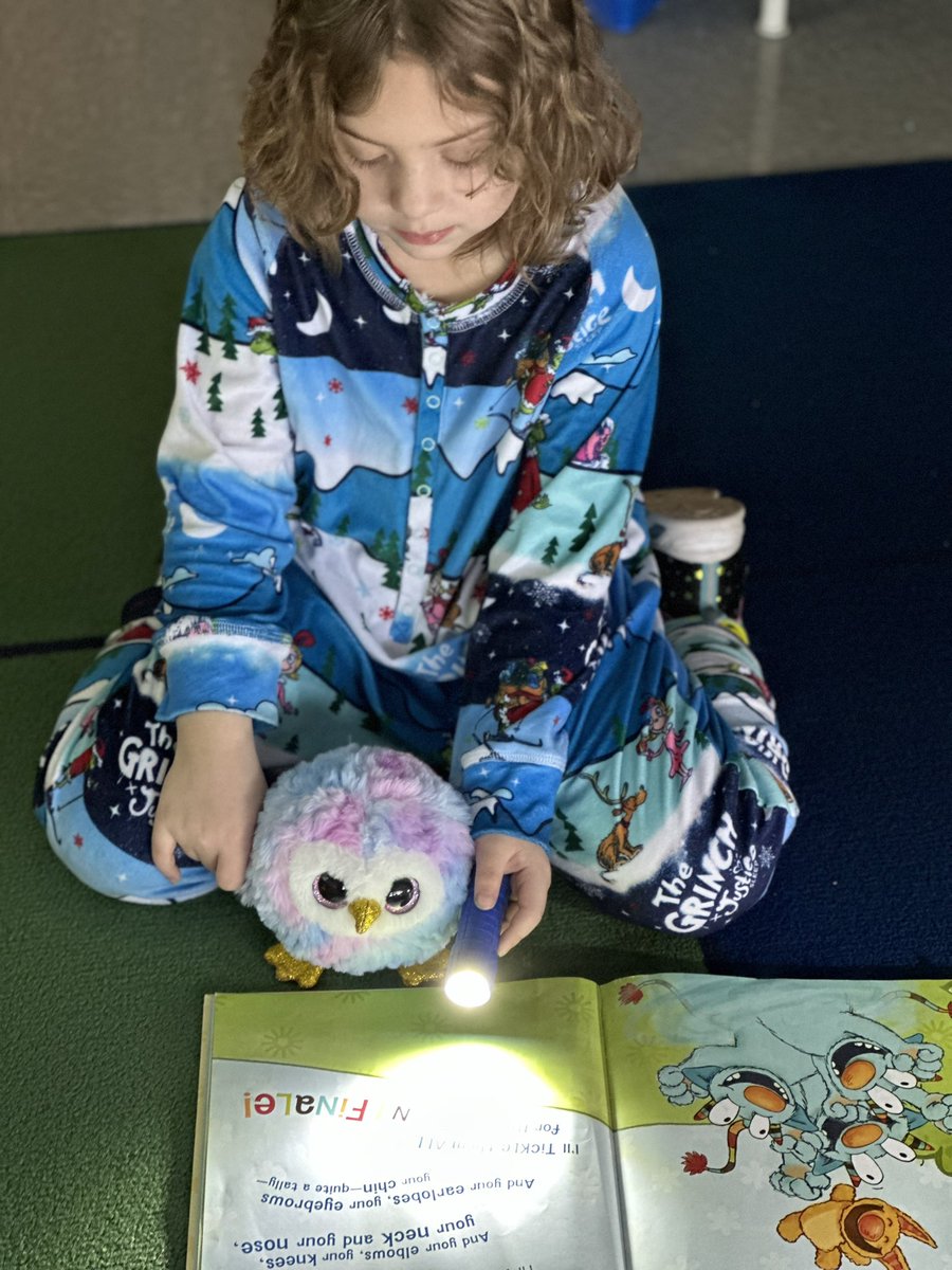 World Read Aloud Day was Wednesday. We had so much fun spending the day reading in our pajamas!
