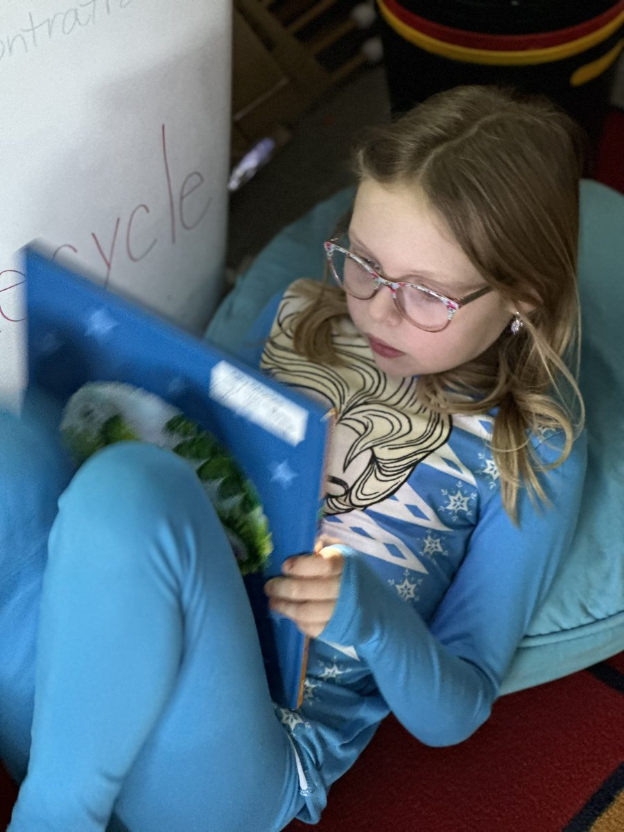 World Read Aloud Day was Wednesday. We had so much fun spending the day reading in our pajamas!