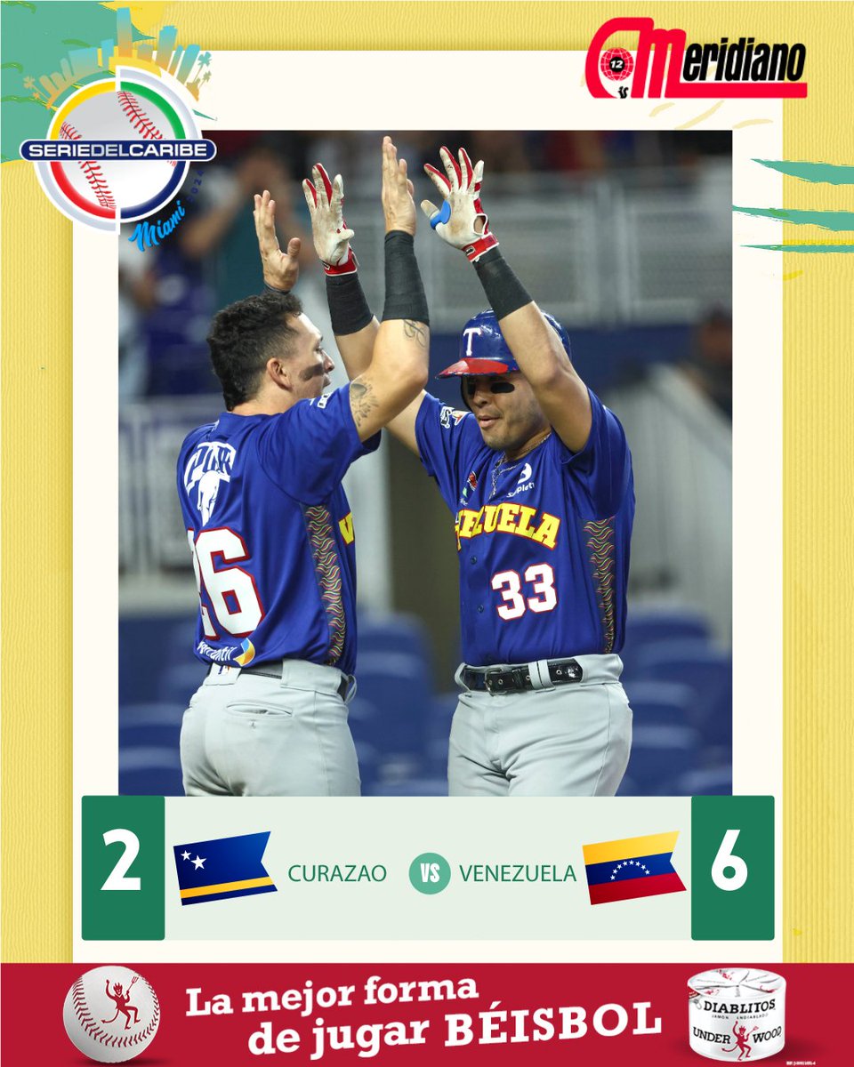 ¡TIBURONES DE LA GUAIRA JUGARÁ LA GRAN FINAL DE LA SERIE DEL CARIBE 2024! 🌴⚾️

El equipo de Venezuela 🇻🇪 se enfrentará a Tigres del Licey de República Dominicana 🇩🇴, actual campeón del torneo 

📸 Confederación de Béisbol Profesional del Caribe