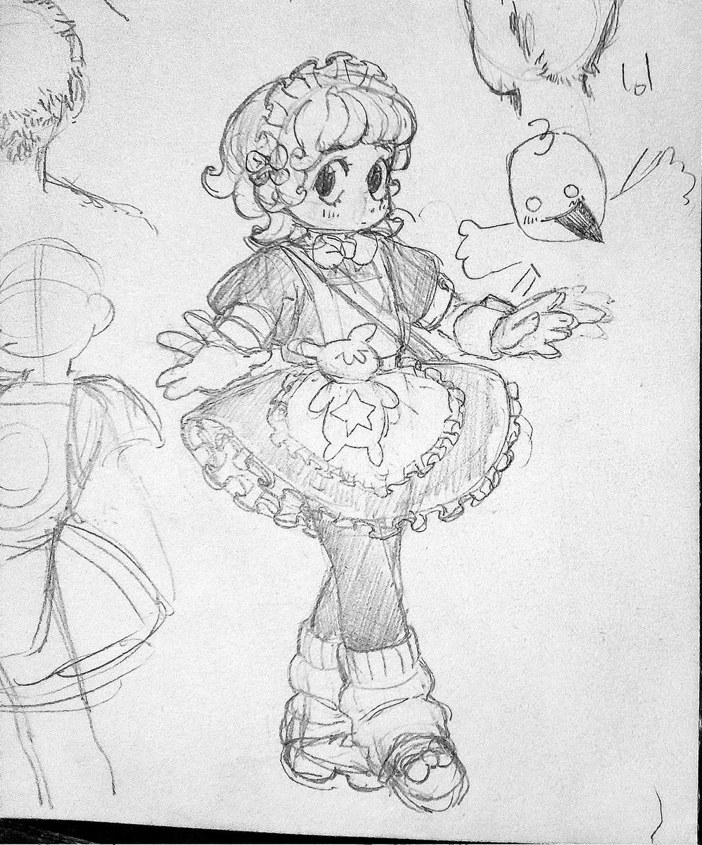 I used to have a cute artstyle in 2022 