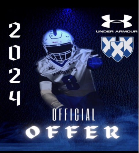 I am blessed to receive a offer from <a href="/StAndrewsFB/">SAU Football</a> 💙🤍 🏈!!