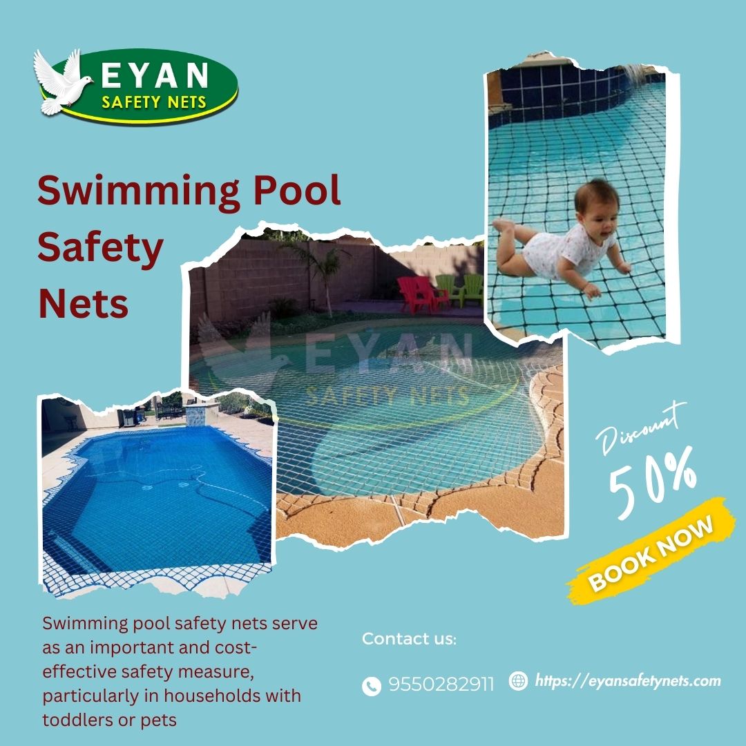 eyansafetynets's tweet image. Make a splash with safety! Dive into summer with confidence, thanks to Eyan Safety Nets' swimming pool safety nets. Keep your loved ones safe and secure around the poolside with our durable and reliable nets. #SwimmingPoolSafety #PoolNets #EyanSafetyNets 
eyansafetynets.com/swimming-pool-…