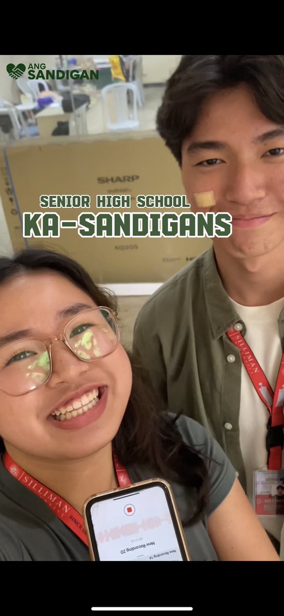 AngSandigan's tweet photo. Kamusta, Ka-Sandigan | ep. 3

How’s the first few tides of second semester treating you? We hope everything’s going well so far 🤍

Catch Audrey and Leander 🎤 as they tour around the SHS Department asking YOU what you’re looking forward to the most in this new semester! https://t.co/ugl3Q1yGFj