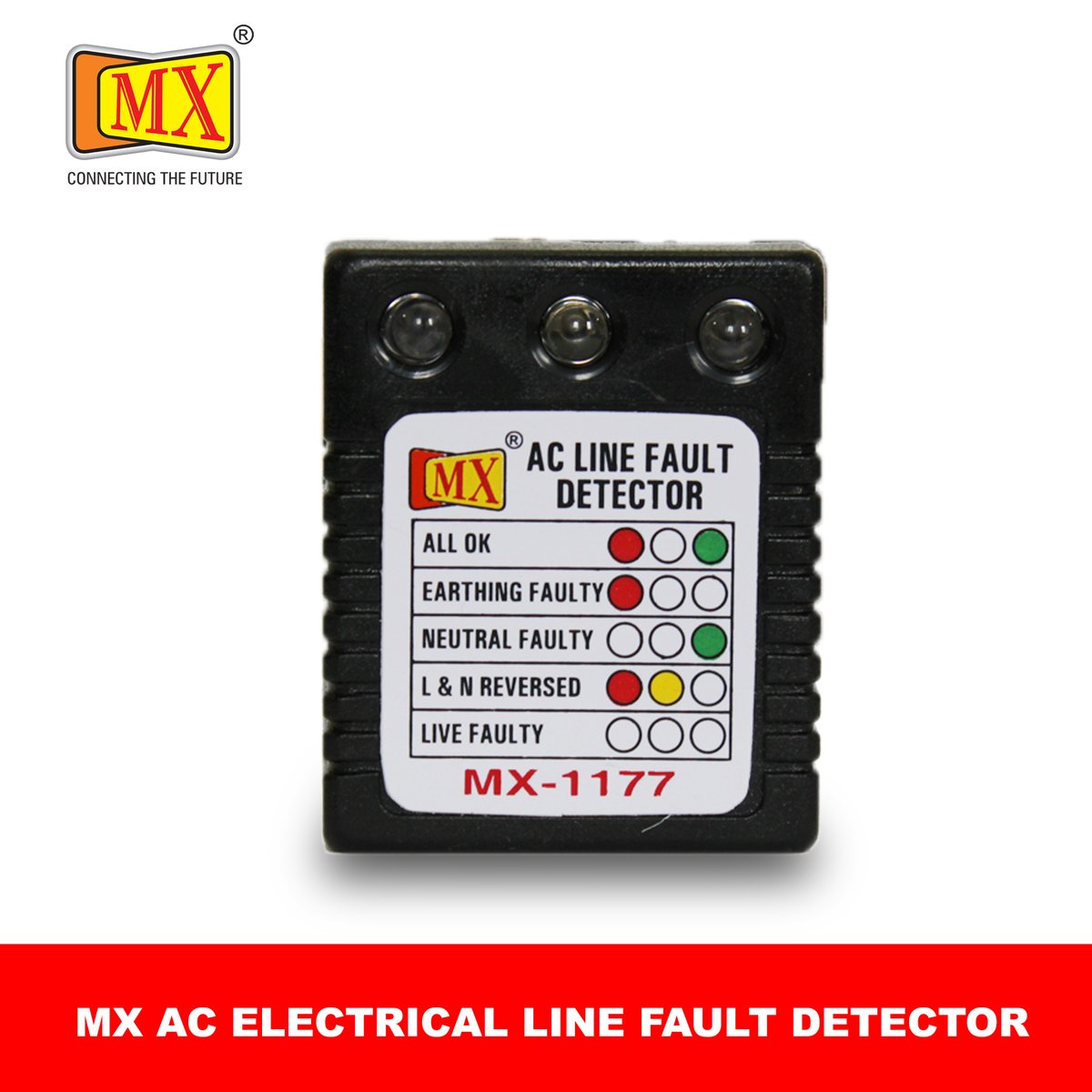 mx_electronics's tweet image. Effortless Testing! 🔌⚡ Discover the simplicity of our MX AC Electrical Line Fault Detector – the ultimate solution for verifying your sockets.

Learn more at: rb.gy/ngx69

#Socket #tester #cabletester #socketTesting #TechInnovation #WiredConnections #powermanagement