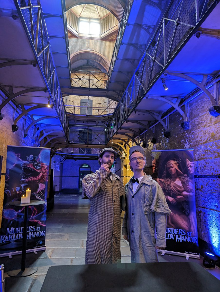 Double Jump Comms (@doublejumpcomms) on Twitter photo A night of murder and mystery at The Old Melbourne Gaol celebrating MTGs latest set: Murders at Karlov Manor, out today on tabletop!🗡️
We had a blast organising this event for <a href="/wizards_magic/">Magic: The Gathering</a> ANZ!
You can find your nearest WPN store to play MTG here: locator.wizards.com A night of murder and mystery at The Old Melbourne Gaol celebrating MTGs latest set: Murders at Karlov Manor, out today on tabletop!🗡️
We had a blast organising this event for <a href="/wizards_magic/">Magic: The Gathering</a> ANZ!
You can find your nearest WPN store to play MTG here: locator.wizards.com
