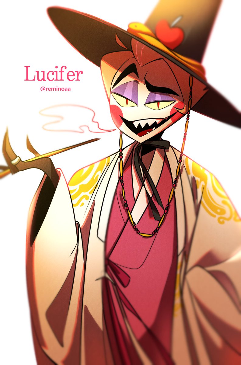 Korean New Year's Day🍎❤️🔥
#HazbinHotelLucifer