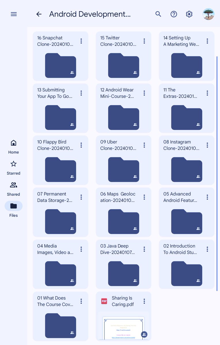 Vinay_bharambe's tweet photo. Android Development earn up to $500,000/year.🫣😱

But it's not easy.🤯

That's why you need this resources to improve your skills.

Worth $89, FREE for 24 hrs.🚀

Simply:

1) Follow (so that I can DM📥)
2) Like and Repost
3) Comment "Development" to receive your copies.📚 https://t.co/6gV6vaTXvQ