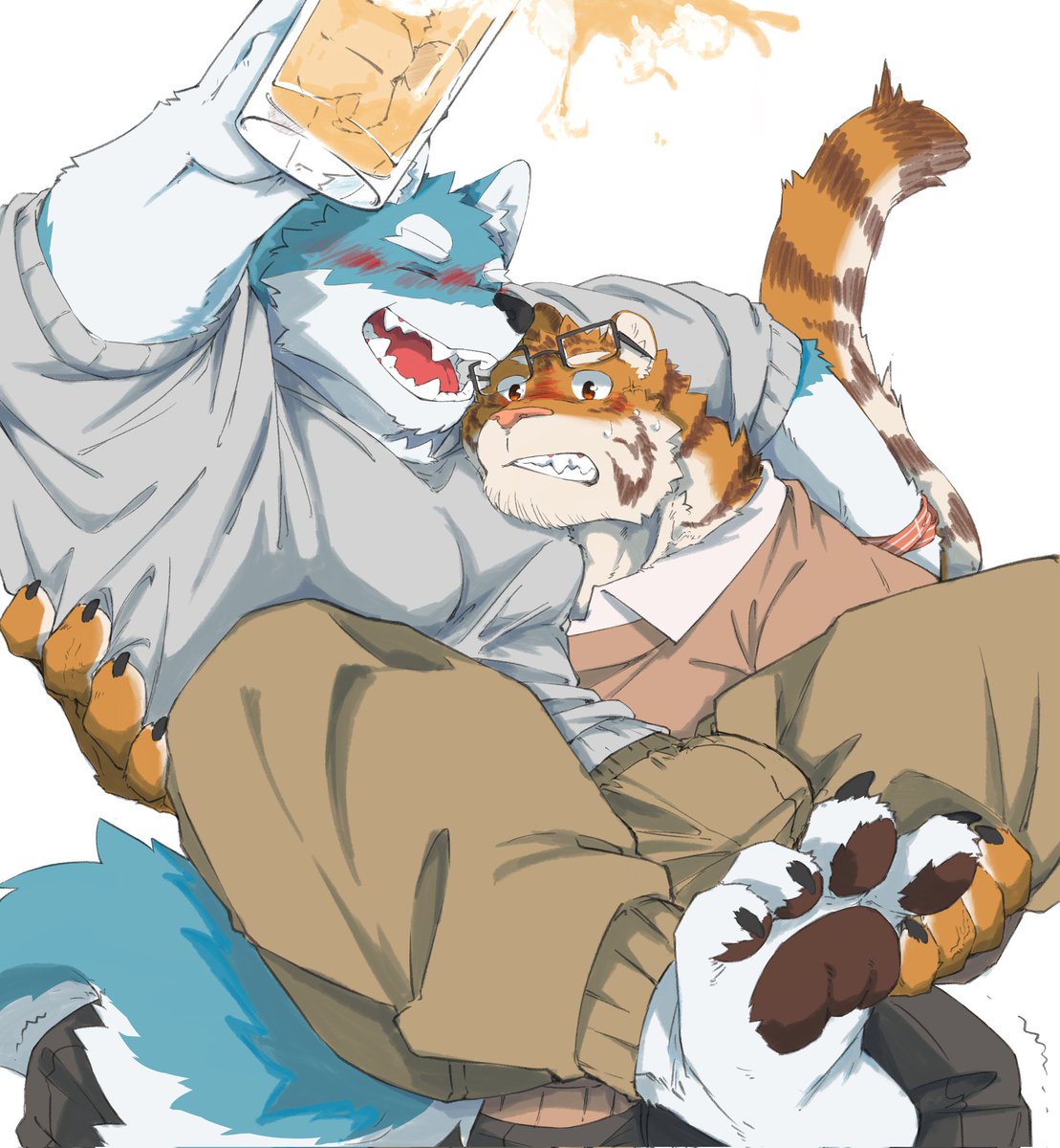 🐺🍻🐯💦