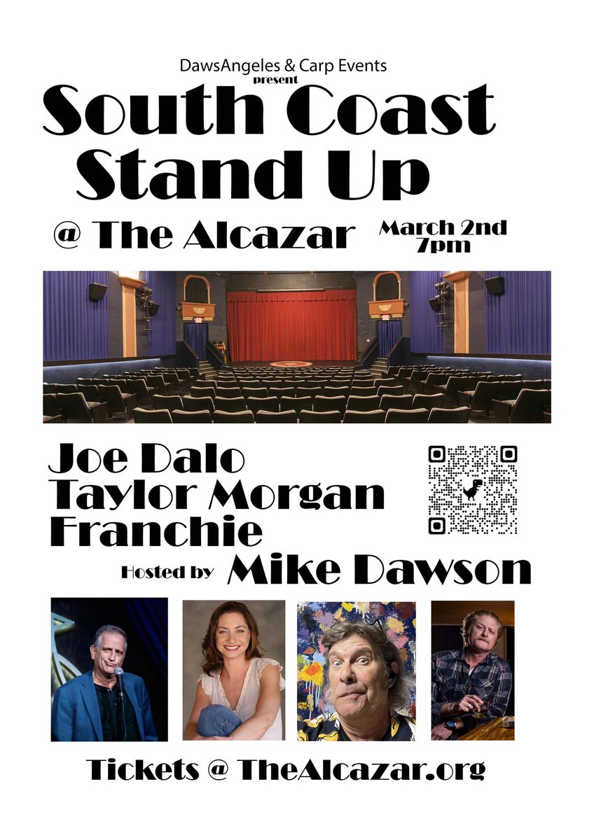 DawsAngeles's tweet image. I’m doing a new thing. Hope you can join us in Carpinteria on March 2!