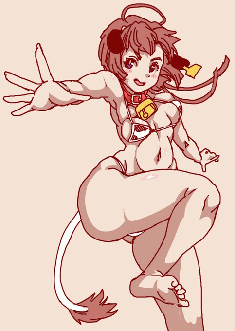 うちのこ描いて^^
ハラミちゃんです^^
ちんちんはつけてもつけなくてもどっちでもいいです^^ 