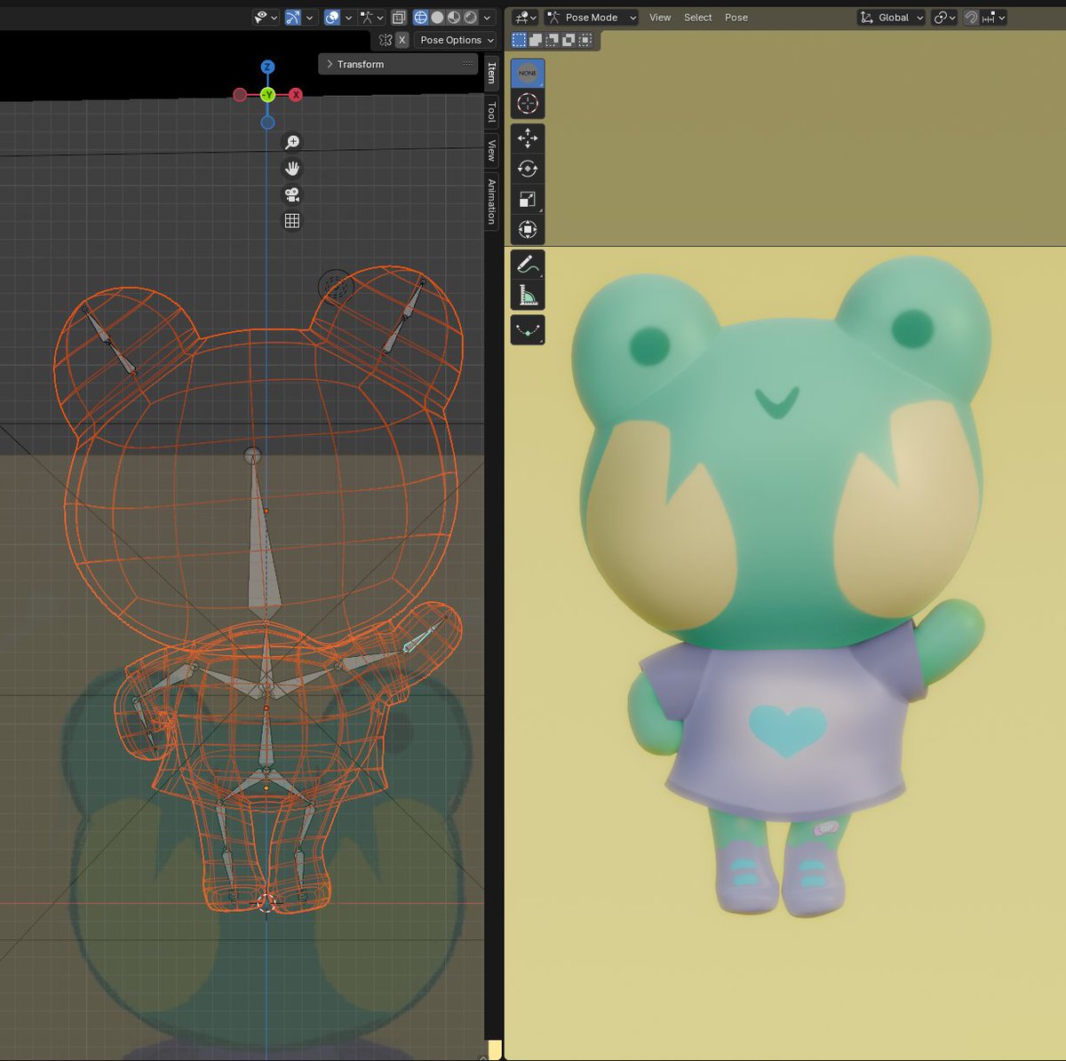 I learned how to rig my Froggie today and she now can say hi !! 🐸 https://t.co/vpiNL9C0fk