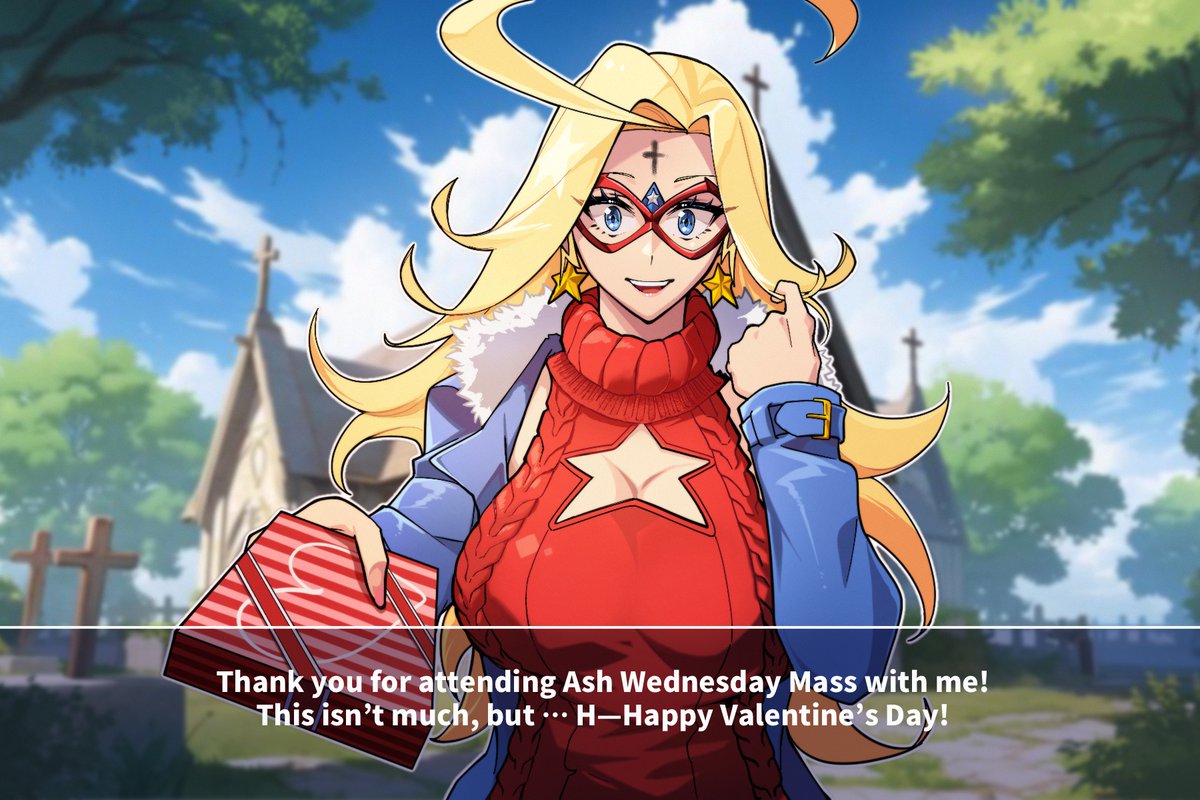 Happy Valentine's Day AND Ash Wednesday! It's a rare occasion, so