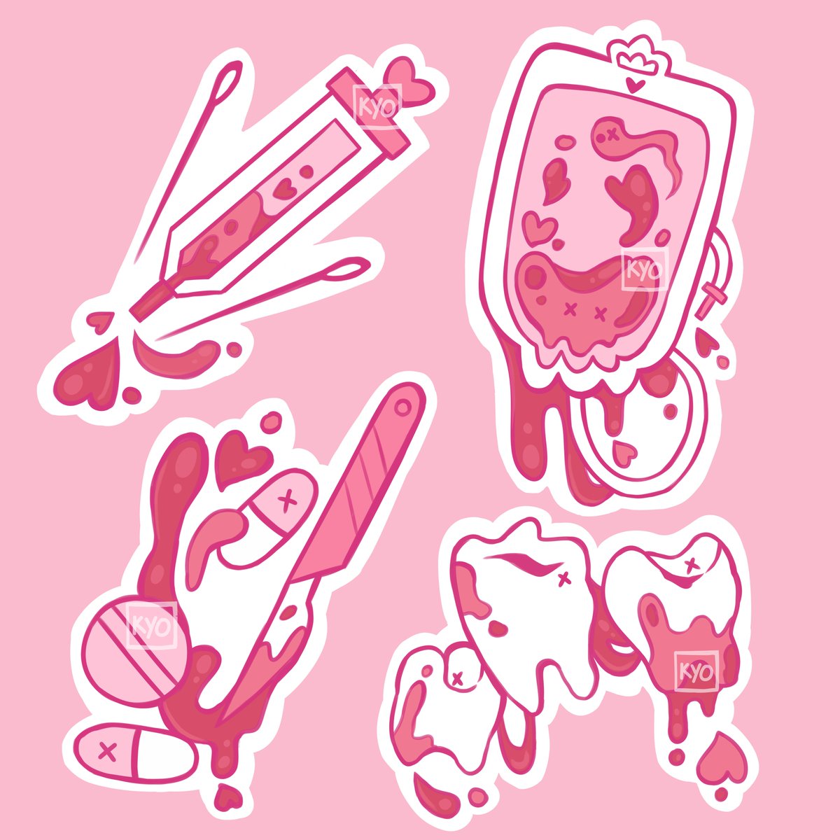 kyoaffections's tweet image. [original] 🩸 BLOODPOP 💉 Sticker Art

Tags: #kyoaffections #enamelpin #pinart #pastelaesthetic #pastelcore #kawaiiaesthetic #menhera #kawaiipin #animegirl #animegirlpin #kawaiinurse #acrylickeychain #valentines #acryliccharms #stickers #kawaiiacrylickeychain #digitalart