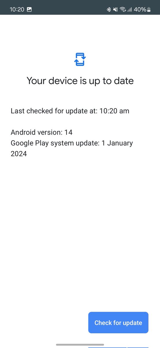 harshtya9i's tweet photo. 📱January 2024 Google Play System Update now available for all Samsung Galaxy users!  Stay up-to-date with the latest enhancements and security features on Android 14. #Samsung #Galaxy #Android14 #Update #GooglePlaySystemUpdate #SamsungUnpacked #SamsungGalaxyS24 https://t.co/Z1a95wMwpF