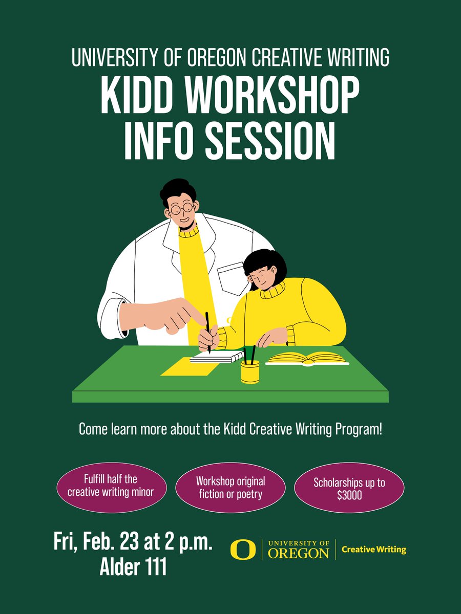 The Kidd Creative Writing Workshops tweet media