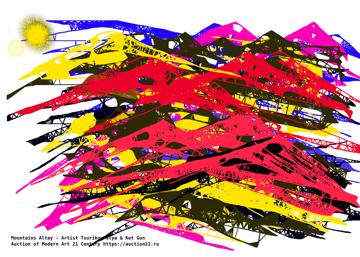 artauction21's tweet photo. Mountains #Altay  Artist Ilya Tsurikov &amp; Ket Gun - ArtDirector Ganova Ludmila https://t.co/GHVQjBISkH
#modernart #paintings #digitalart #auction_of_modern_art #Аукцион_Современного_Искусства_21_Века #Art #Арт #ЦуриковИлья #KetGun #ГановаЛюдмила https://t.co/f0EutsKRf7