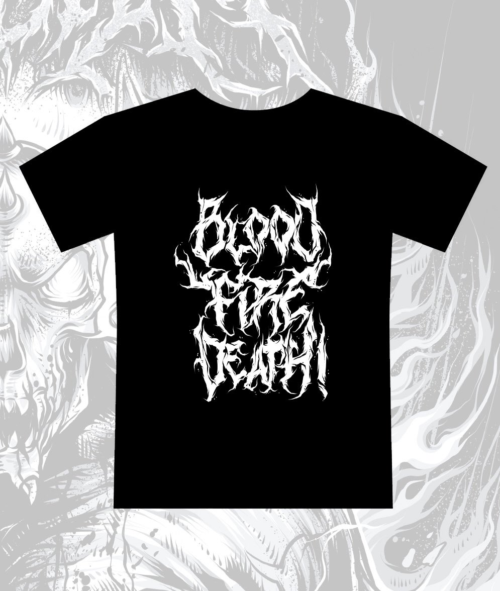 “BLOOD, FIRE, DEATH!” IS OUT NOW! 3 minutes of PURE CARNAGE! Go stream it. T-Shirt is also available with this drop in bio. Streams: ffm.to/sinizterbloodf…