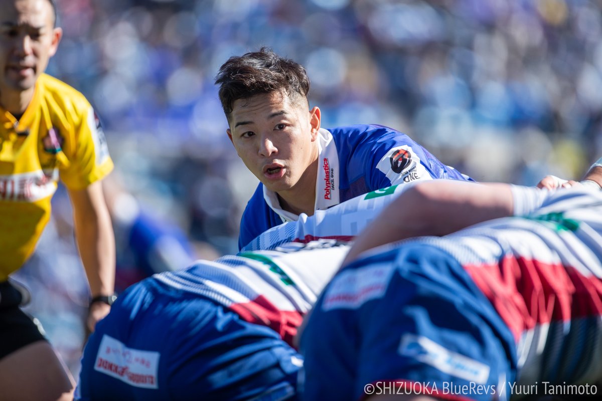 bluerevs's tweet photo. 📣 #岡﨑航大 選手のポジション変更

SO　▶▶▶　SH

選手登録のポジションを変更いたしました✅
#静岡ブルーレヴズ https://t.co/BUZnyHjkJA