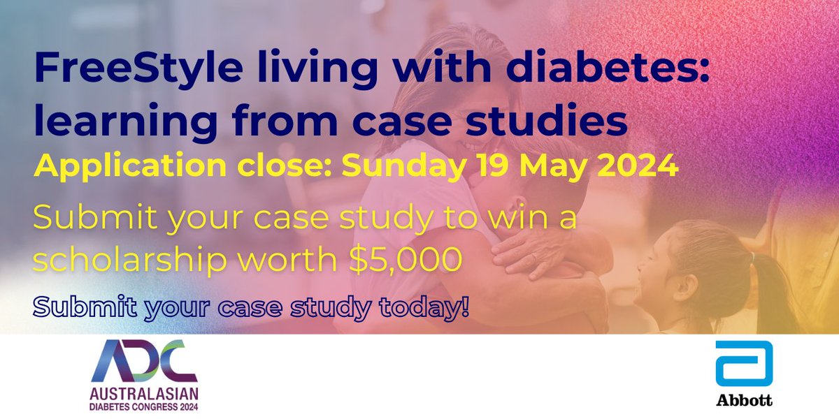 The FreeStyle living with diabetes competition 2024 wants YOU to showcase your impact! ✨Early Career Award open - perfect for those with <2 years' experience ✨ Learn all about the amazing prizes and application details here: adea.com.au/members/abbott…